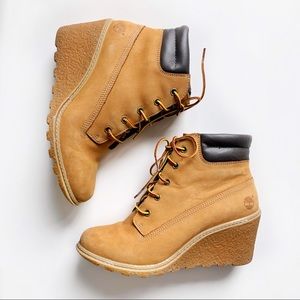 Timberland wedge booties